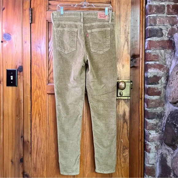 Levi's Women’s Corduroy Pants in Tan - Picture 5 of 11